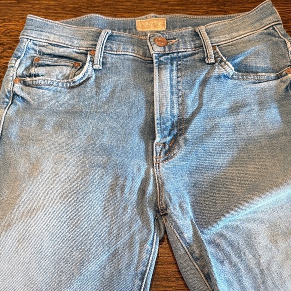 MOTHER insider crop step fray denim - Picture 3 of 6